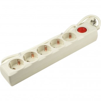 Cетевой фильтр UNIEL S-GSU5-1,5 IVORY