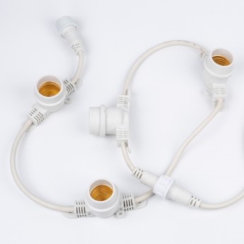 Гирлянда UNIEL UDL-K121 BELT-LIGHT 10/E27/5M IP65 WHITE Гирлянда UNIEL UDL-K121 BELT-LIGHT 10/E27/5M IP65 WHITE