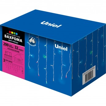 Гирлянда UNIEL ULD-B3010-200/SWK MULTI IP67 Гирлянда UNIEL ULD-B3010-200/SWK MULTI IP67