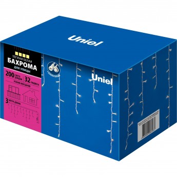Гирлянда UNIEL ULD-B3010-200/TWK WARMWHITE IP67 Гирлянда UNIEL ULD-B3010-200/TWK WARMWHITE IP67