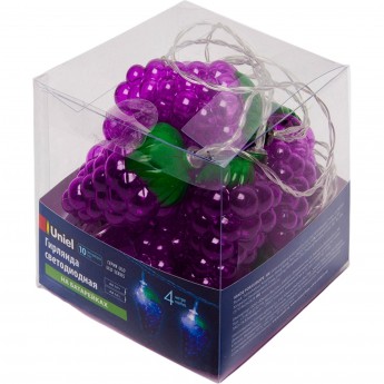 Гирлянда UNIEL ULD-S0400-010/STB/2AA WHITE IP20 GRAPES Гирлянда UNIEL ULD-S0400-010/STB/2AA WHITE IP20 GRAPES