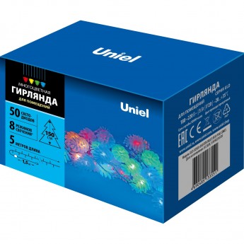 Гирлянда UNIEL ULD-S0500-050/DTA MULTI IP20 PINE CONES Гирлянда UNIEL ULD-S0500-050/DTA MULTI IP20 PINE CONES
