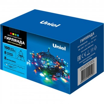 Гирлянда UNIEL ULD-S0800-100/DGA MULTI IP20 Гирлянда UNIEL ULD-S0800-100/DGA MULTI IP20