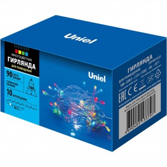 Гирлянда UNIEL ULD-S1000-090/STA MULTI IP20 Гирлянда UNIEL ULD-S1000-090/STA MULTI IP20
