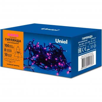 Гирлянда UNIEL ULD-S1000-100/DGA PINK IP20 Гирлянда UNIEL ULD-S1000-100/DGA PINK IP20