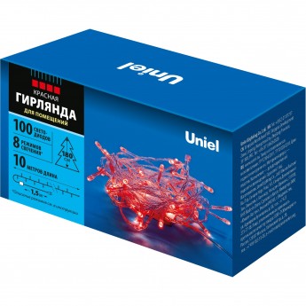Гирлянда UNIEL ULD-S1000-100/DTA RED IP20 Гирлянда UNIEL ULD-S1000-100/DTA RED IP20