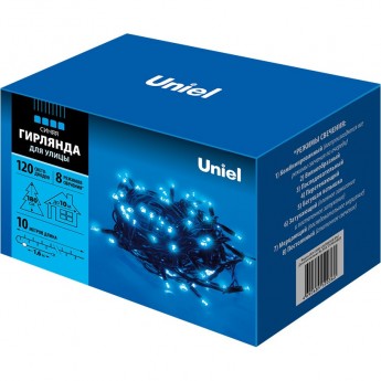 Гирлянда UNIEL ULD-S1000-120/DBA BLUE IP67 Гирлянда UNIEL ULD-S1000-120/DBA BLUE IP67