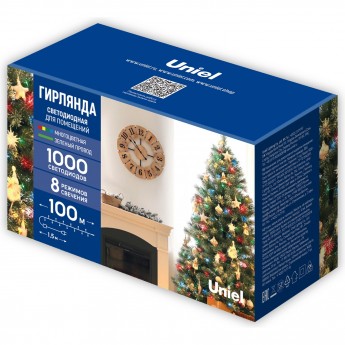 Гирлянда UNIEL ULD-S10000-1000/DGA MULTI IP20 Гирлянда UNIEL ULD-S10000-1000/DGA MULTI IP20