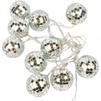 Гирлянда UNIEL ULD-S1800-010/STB/3AA WARM WHITE IP20 DISCOBALLS Гирлянда UNIEL ULD-S1800-010/STB/3AA WARM WHITE IP20 DISCOBALLS