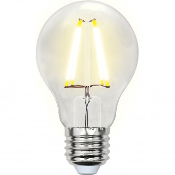 Лампа светодиодная UNIEL LED-A60-8W/WW/E27/CL PLS02WH картон Лампа светодиодная UNIEL LED-A60-8W/WW/E27/CL PLS02WH картон