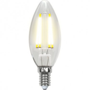 Лампа светодиодная UNIEL LED-C35-9W/4000K/E14/CL PLS02WH картон Лампа светодиодная UNIEL LED-C35-9W/4000K/E14/CL PLS02WH картон