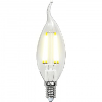 Лампа светодиодная UNIEL LED-CW35-6W/NW/E14/CL GLA01TR картон Лампа светодиодная UNIEL LED-CW35-6W/NW/E14/CL GLA01TR картон