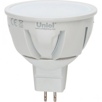 Лампа светодиодная UNIEL LED-JCDR-5W/NW/GU5.3/FR ALP01WH