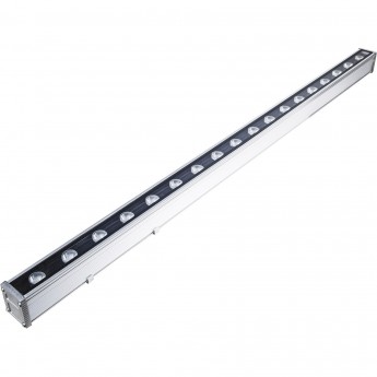 Прожектор светодиодный UNIEL ULF-L53-18W/4000K/L100/45D 220V IP65 SILVER линейный, 1000мм Прожектор светодиодный UNIEL ULF-L53-18W/4000K/L100/45D 220V IP65 SILVER линейный, 1000мм