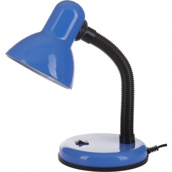 Светильник настольный UNIEL TLI-204 . Цоколь E27. Цвет голубой. Светильник настольный UNIEL TLI-204 . Цоколь E27. Цвет голубой.