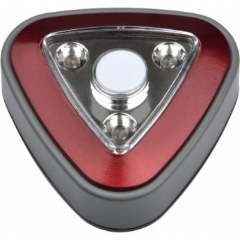 Светильник-ночник пушлайт UNIEL DTL-356 треугольник/Red/3LED/4AA красный Светильник-ночник пушлайт UNIEL DTL-356 треугольник/Red/3LED/4AA красный