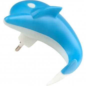 Светильник ночник UNIEL DTL-301-Дельфин/Blue/4LED/0,5W Светильник ночник UNIEL DTL-301-Дельфин/Blue/4LED/0,5W