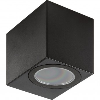 Светильник уличный, под лампу GU10 UNIEL UUL-P41A 6W/GU10 IP65 BLACK Светильник уличный, под лампу GU10 UNIEL UUL-P41A 6W/GU10 IP65 BLACK