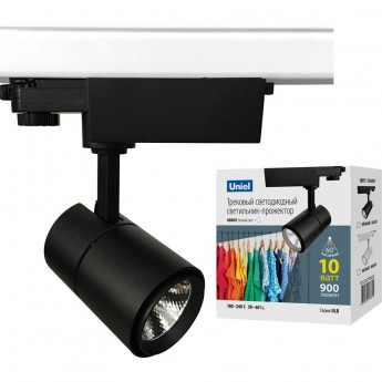 Светильник UNIEL ULB-T52-10W/4000K/H BLACK Светильник UNIEL ULB-T52-10W/4000K/H BLACK