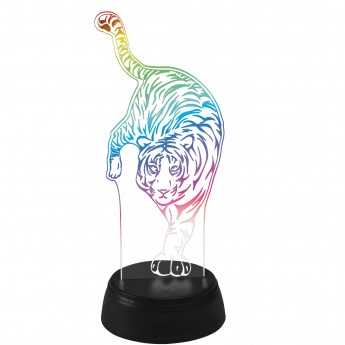 Светильник UNIEL ULI-M506 RGB/3AA TIGER/BLACK Светильник UNIEL ULI-M506 RGB/3AA TIGER/BLACK