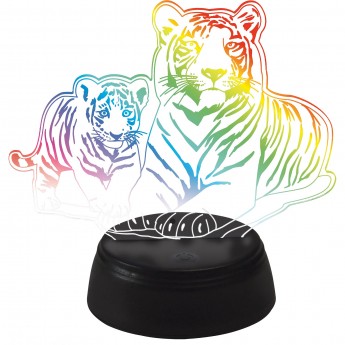 Светильник UNIEL ULI-M508 RGB/3AA TIGER FAMILY/BLACK Светильник UNIEL ULI-M508 RGB/3AA TIGER FAMILY/BLACK