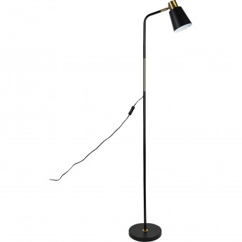 Торшер UNIEL UML-T700 E27 BLACK напольный под лампу Е27, 60W, с регулировкой наклона Торшер UNIEL UML-T700 E27 BLACK напольный под лампу Е27, 60W, с регулировкой наклона