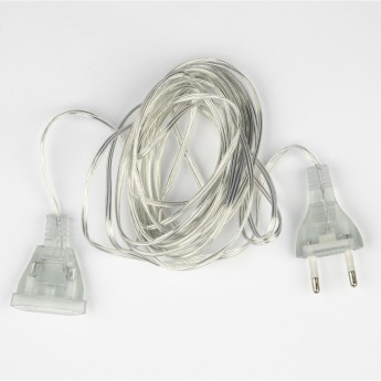Удлинитель для подключения гирлянд UNIEL UCX-Y25/100W-500 CLEAR, 5м Удлинитель для подключения гирлянд UNIEL UCX-Y25/100W-500 CLEAR, 5м