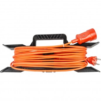 Удлинитель силовой на рамке UNIEL YX10-101 /UCK-1N/2x1,00/10M/F ORANGE