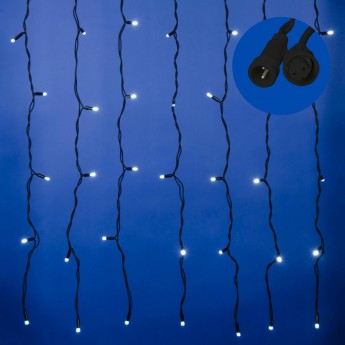 Занавес светодиодный с эффектом мерцания UNIEL ULD-C3020-384/TBK WHITE IP67, 3х2м Занавес светодиодный с эффектом мерцания UNIEL ULD-C3020-384/TBK WHITE IP67, 3х2м